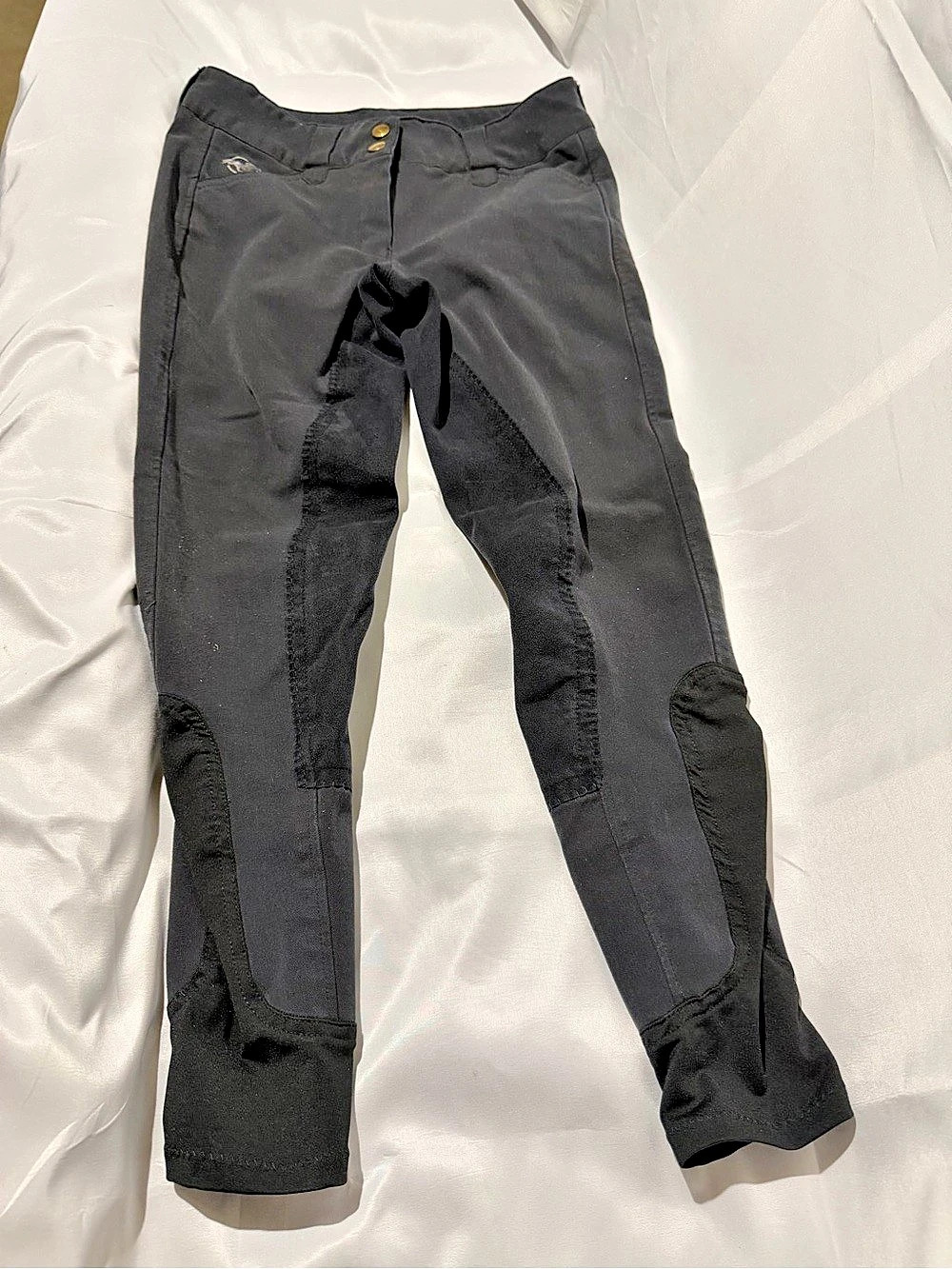 Piper by SmartPak Equestrian Riding Pants Black Waist 26R